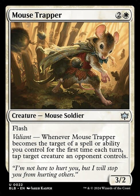 Mouse Trapper 2024 Magic: The Gathering Bloomburrow
