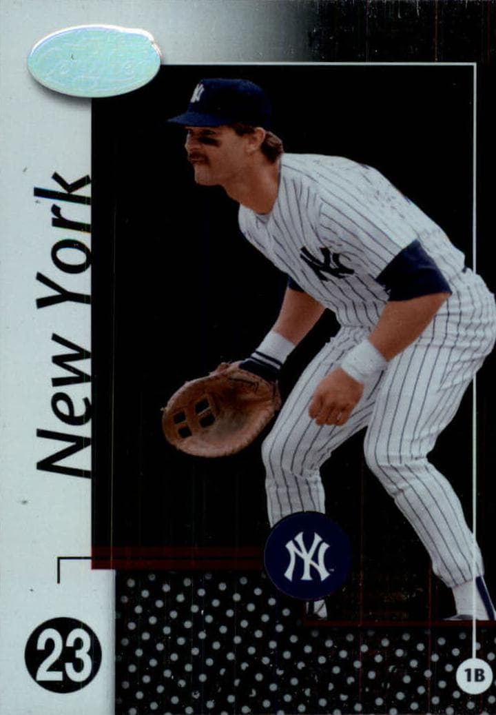 Don Mattingly 2002 leaf Certified