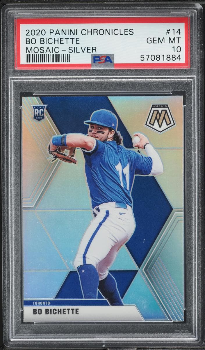 Bo Bichette 2020 panini Panini Chronicles