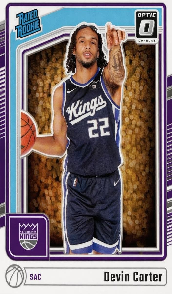 Devin Carter 2024 panini Donruss Optic