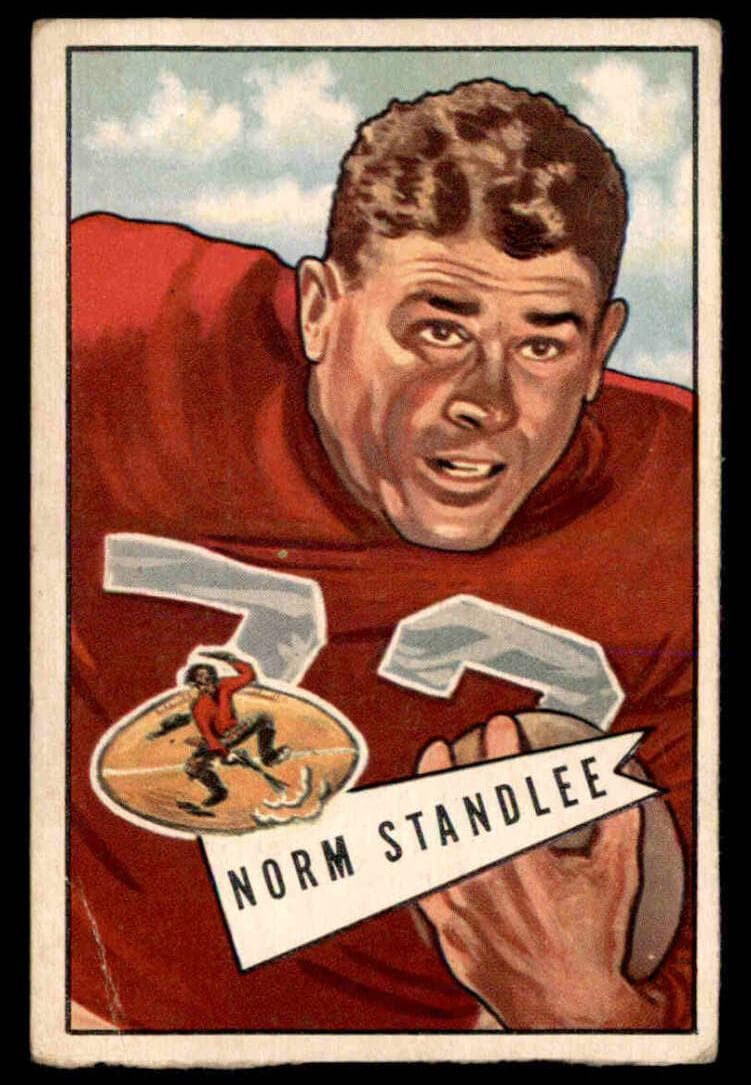 Norm Standlee 1952 bowman Bowman Large