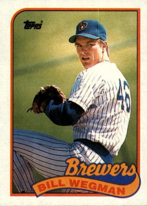 Bill Wegman 1989 topps Topps