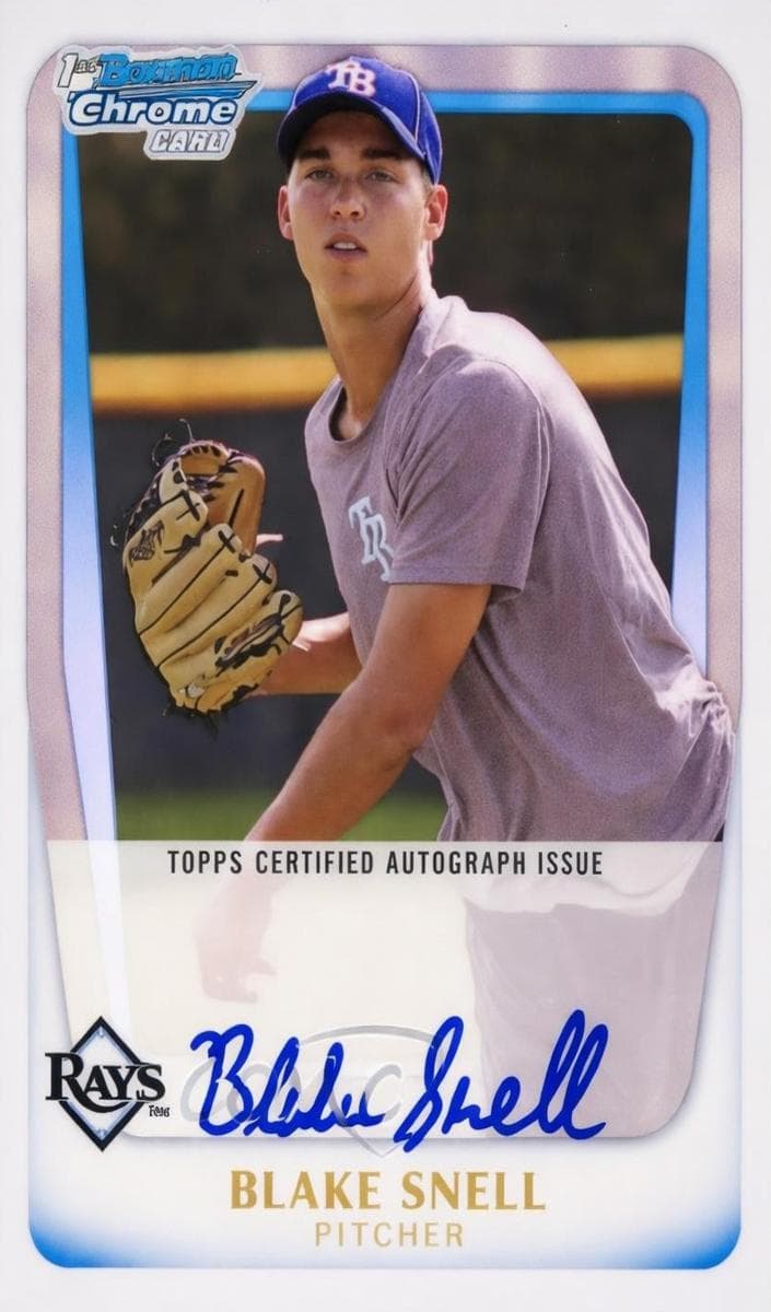 Blake Snell 2011 bowman