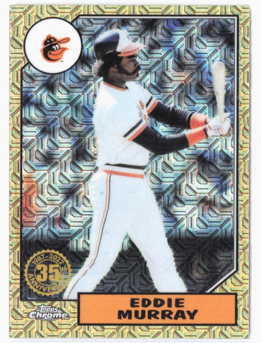 Eddie Murray 2022 topps Silver Pack