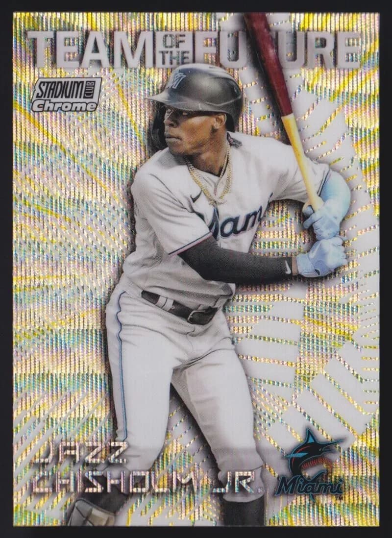 Jazz Chisholm Jr. 2022 unknown Stadium Club Chrome
