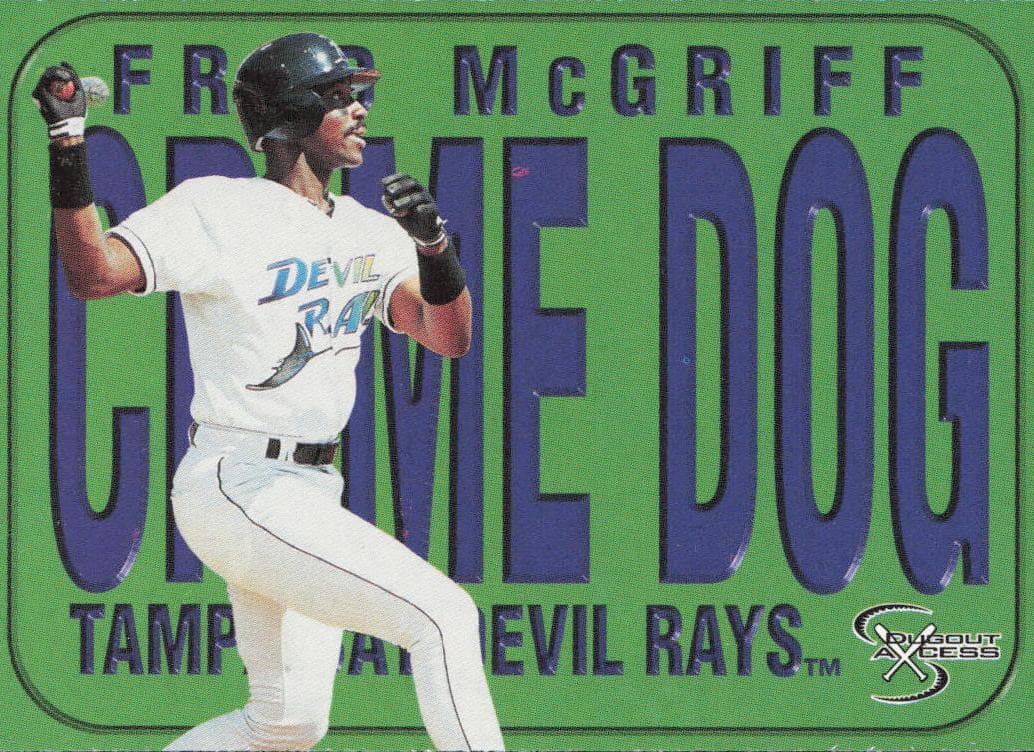 Fred McGriff 1998 leaf Leaf