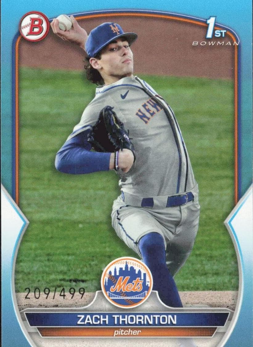 Zach Thornton trading card