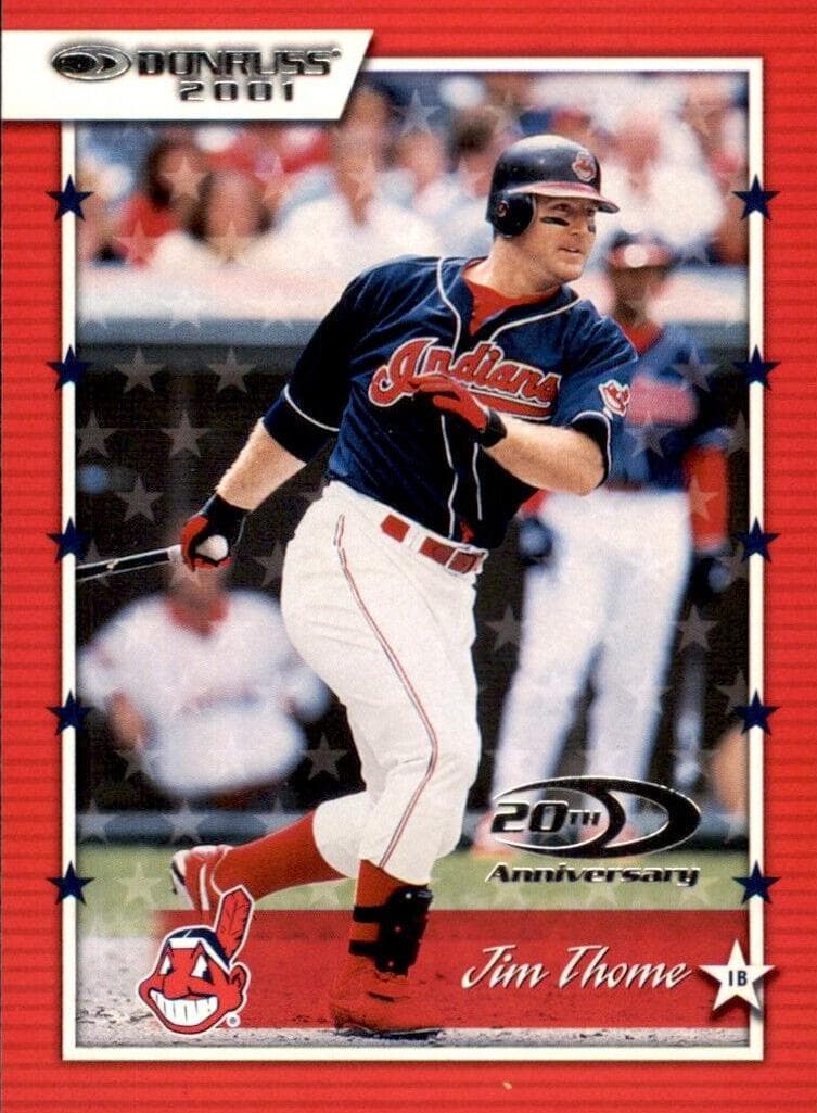 Jim Thome 2001 panini Donruss