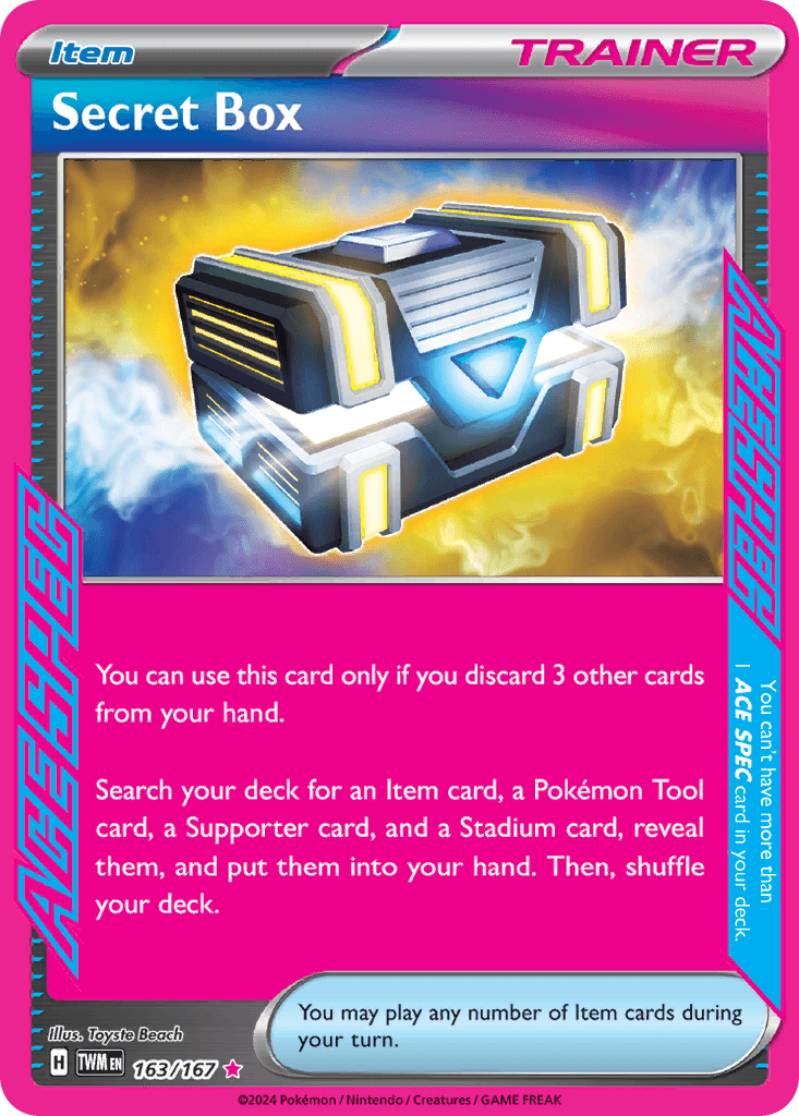 Secret Box 2024 Pokemon Japanese Mask of Change
