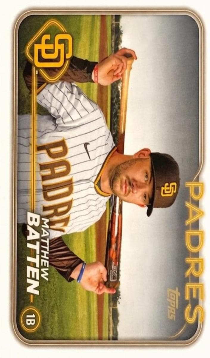 Matthew Batten 2024 topps Topps