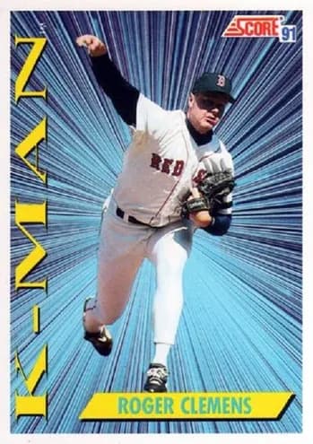 Roger Clemens 1991 panini