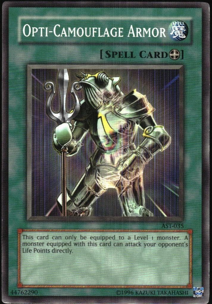 Opti-Camouflage Armor 2004 Yu-Gi-Oh! Ancient Sanctuary