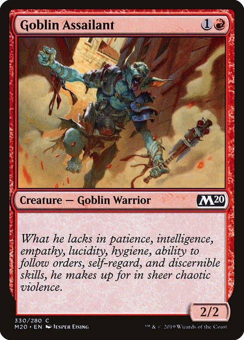 Goblin Assailant 2023 Magic: The Gathering Lord of the Rings