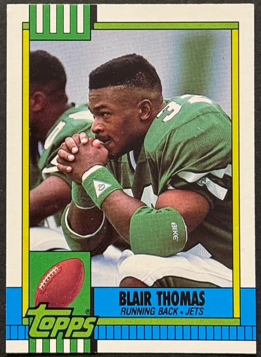 Blair Thomas 1990 topps