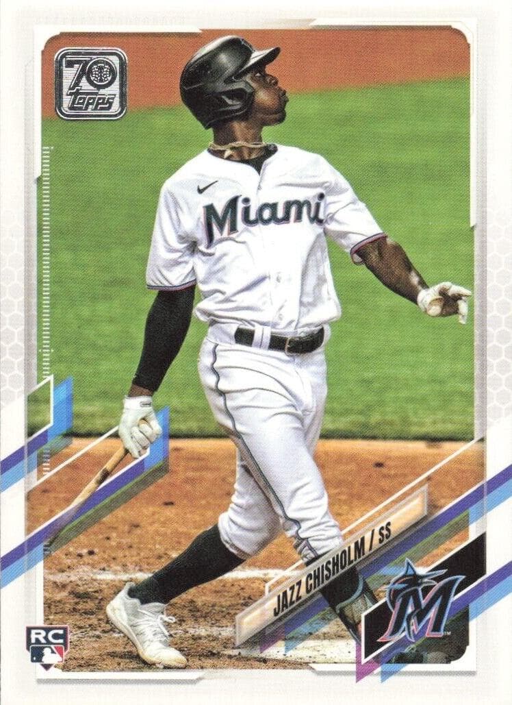 Jazz Chisholm 2021 topps Topps