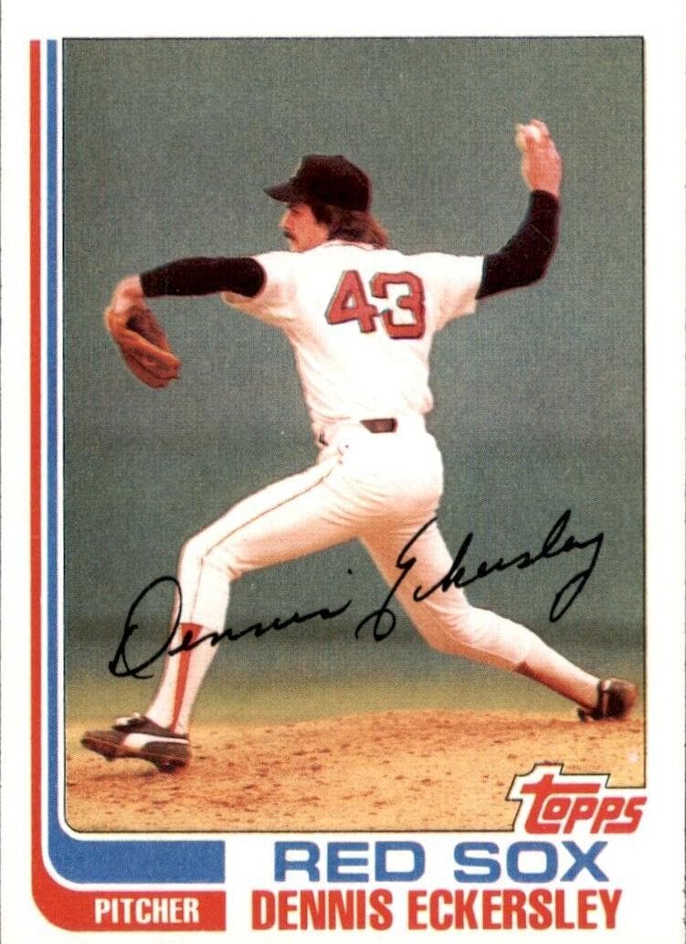 Dennis Eckersley 1982 topps Topps