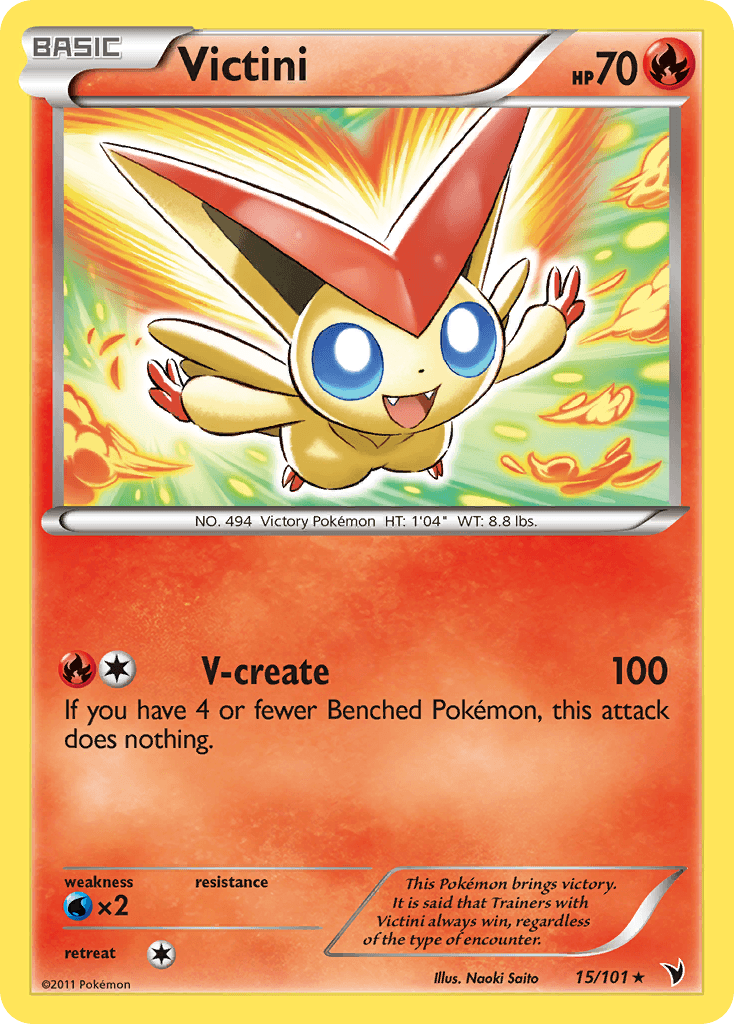 Victini 2011 Pokemon
