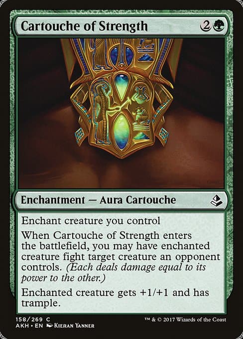 Cartouche of Strength #158