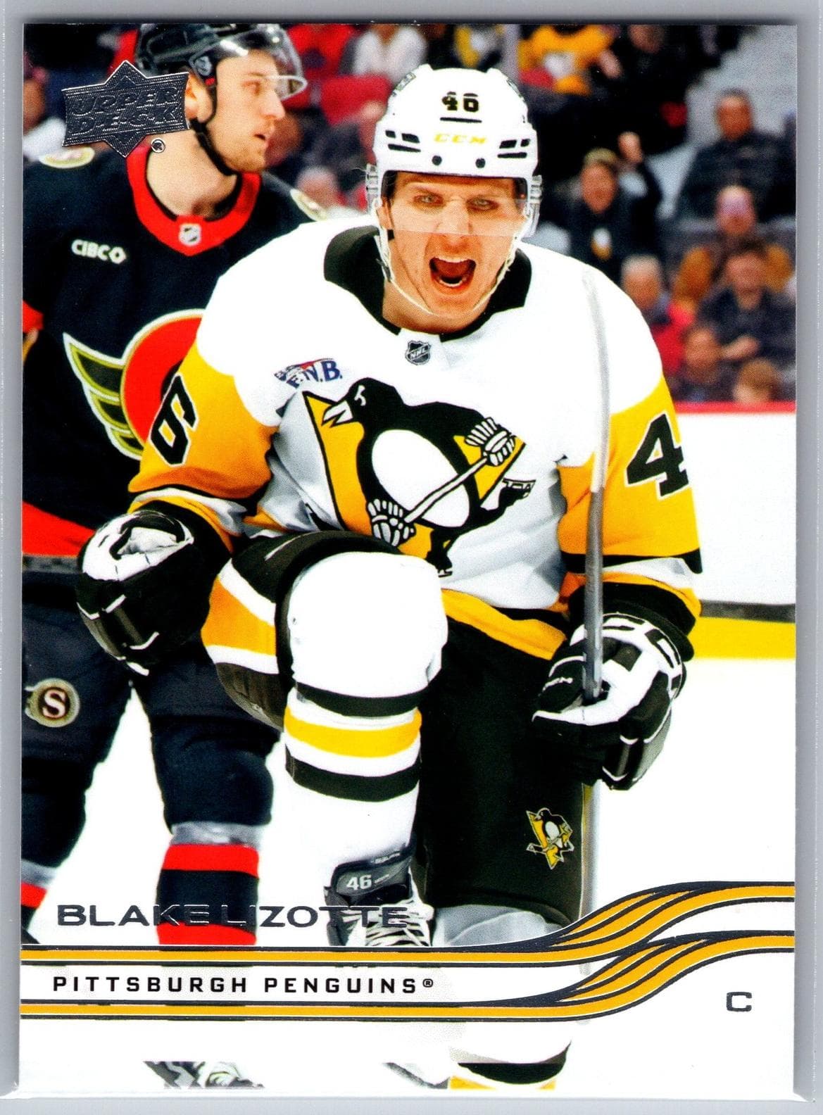Blake Lizotte trading card
