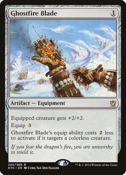 Ghostfire Blade #220