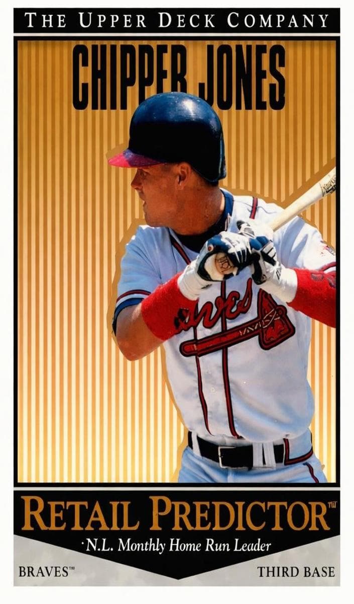 Chipper Jones 1996 upper-deck Upper Deck