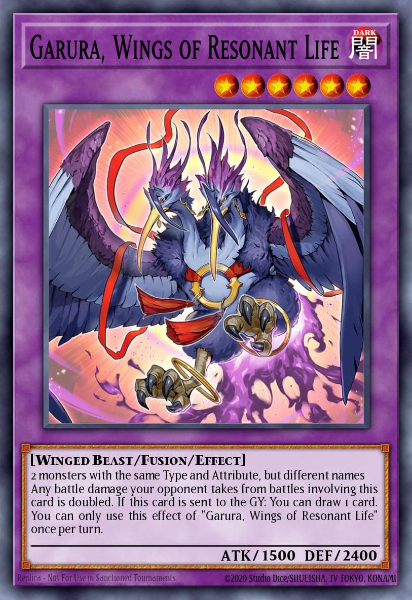 Garura, Wings of Resonant Life #POTE-EN082