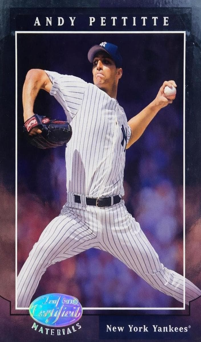 Andy Pettitte 2001 leaf