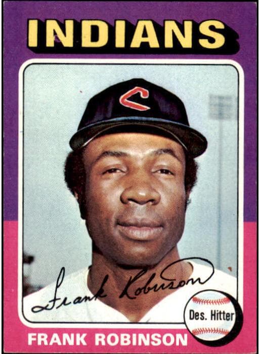 Frank Robinson 1975 topps Topps