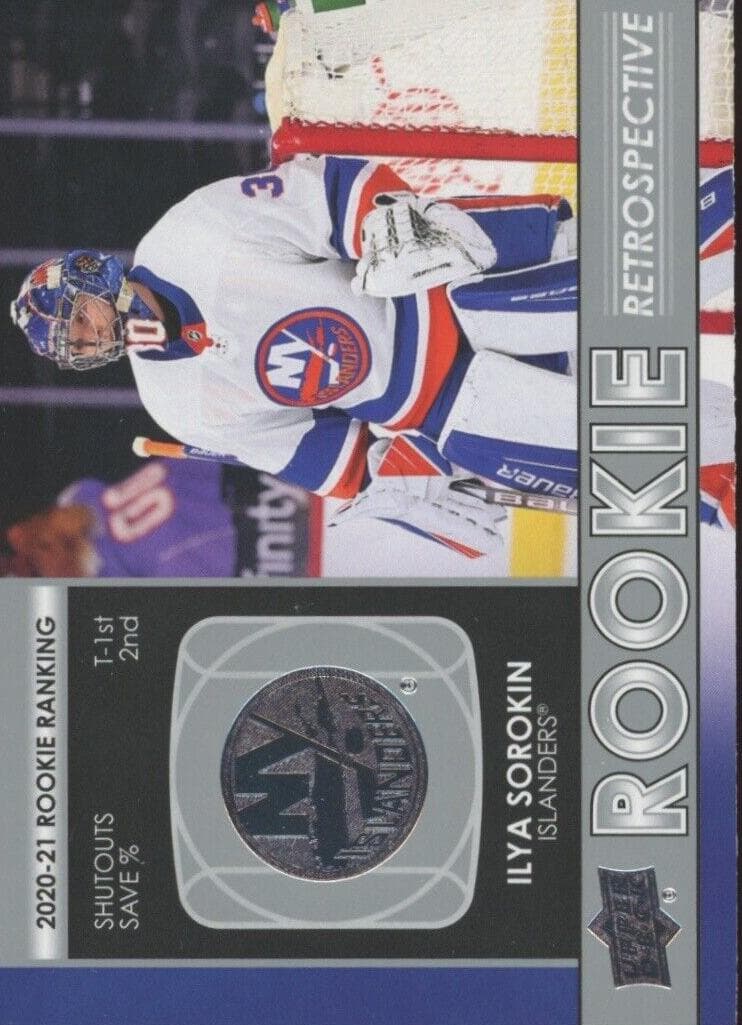 Ilya Sorokin 2021 upper-deck Upper Deck