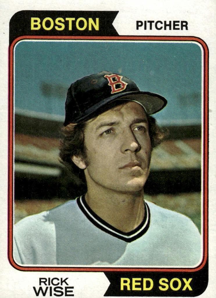 Rick Wise 1974 topps Topps