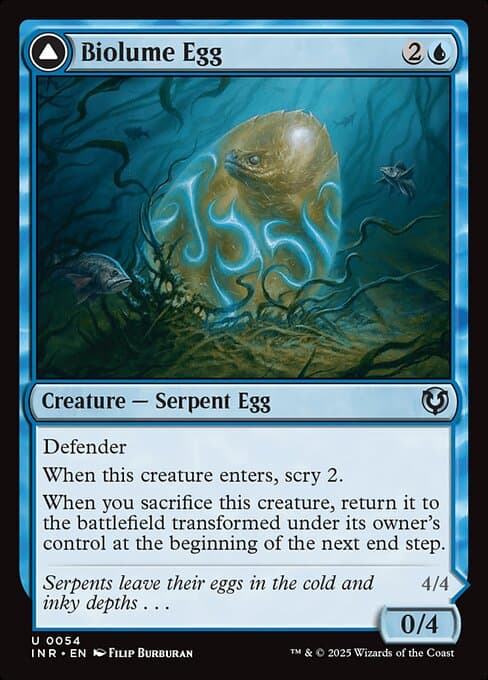 Biolume Egg // Biolume Serpent #54