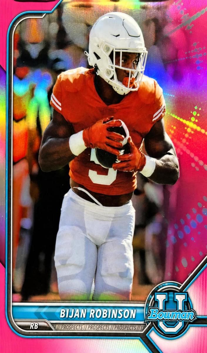 Bijan Robinson 2021 bowman