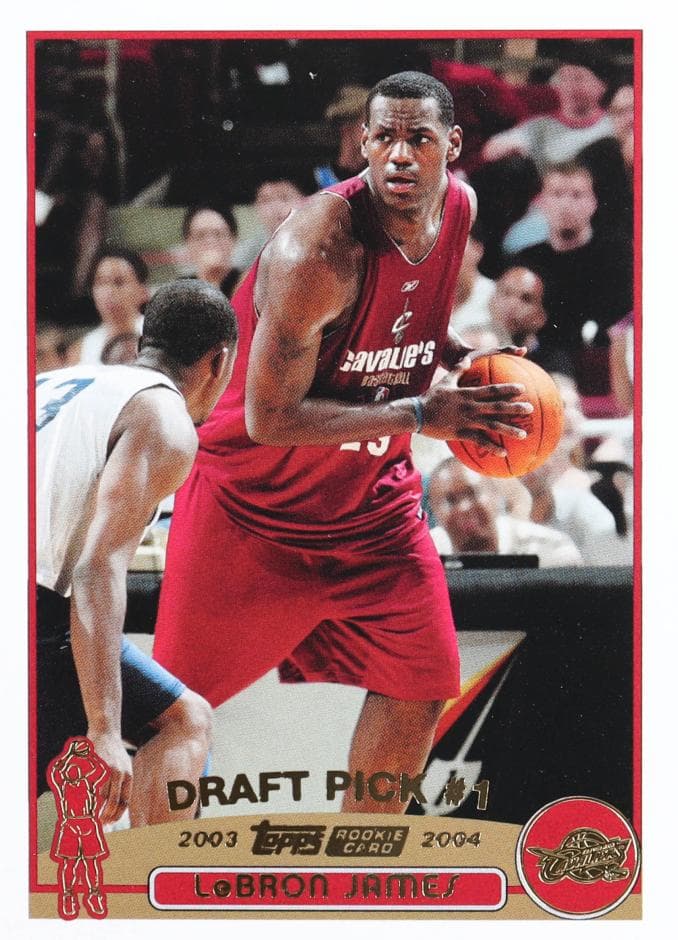 Lebron James 2003 topps Collection