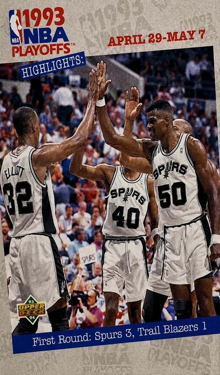 First Round: Spurs 3, Trail Blazers 1 #183