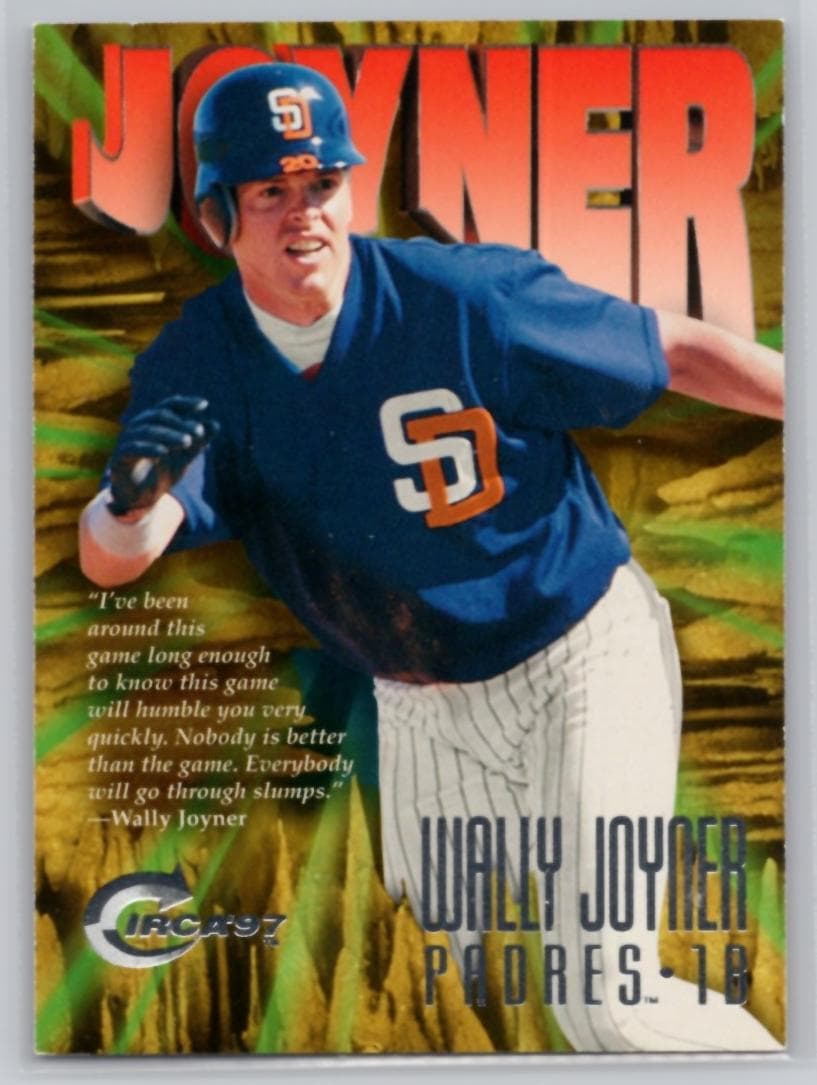 Wally Joyner 1997 topps Topps Gallery
