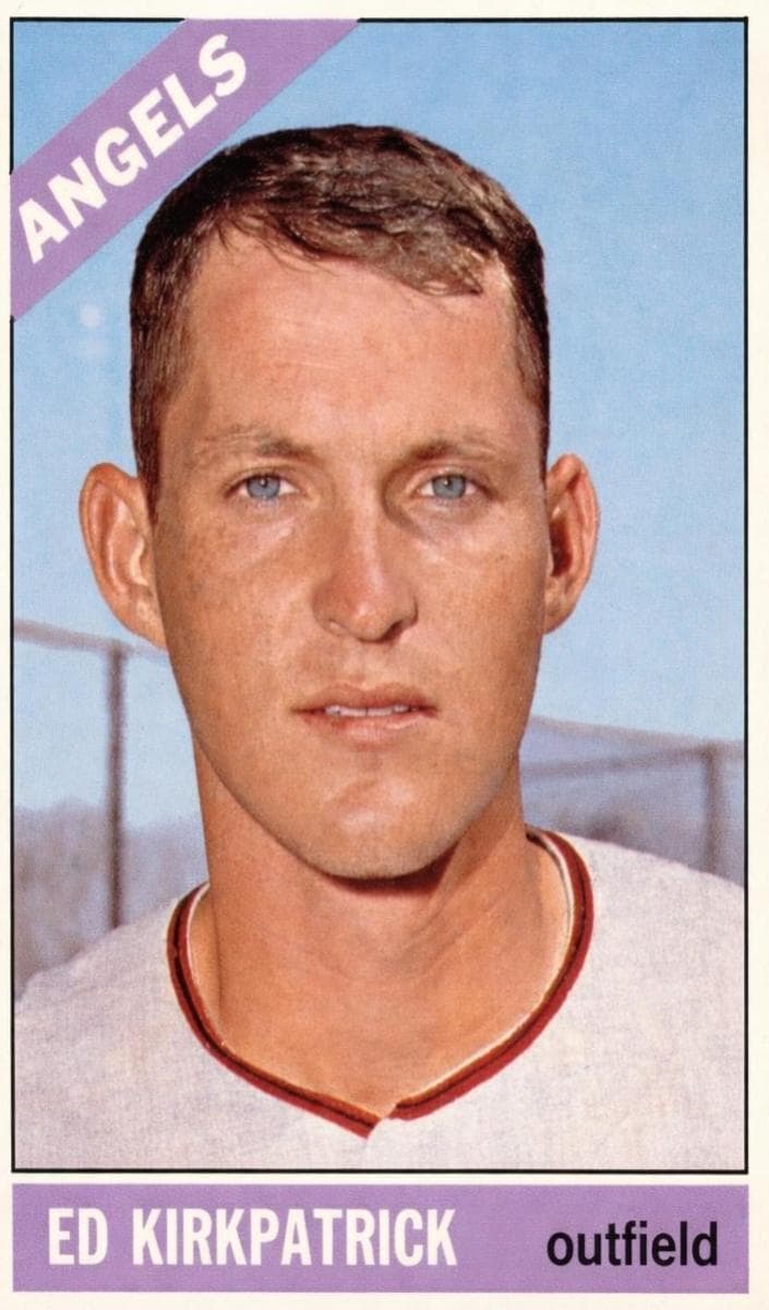 Ed Kirkpatrick 1966 topps O-Pee-Chee