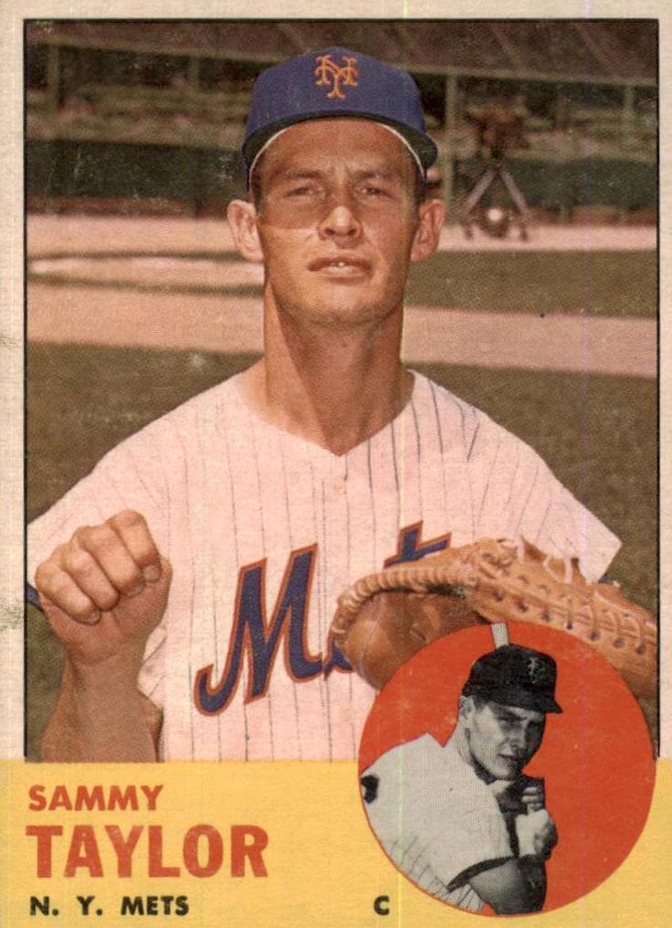 Sammy Taylor 1963 topps Topps