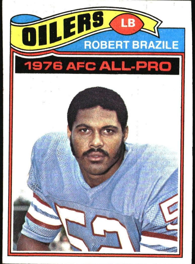Robert Brazile 1977 topps Topps