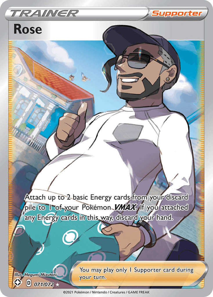 Rose 2021 Pokemon Shining Fates