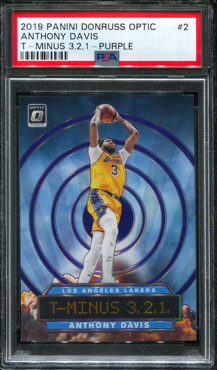 Anthony Davis 2019 panini Donruss Optic