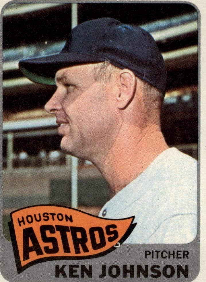 Ken Johnson 1965 topps Topps