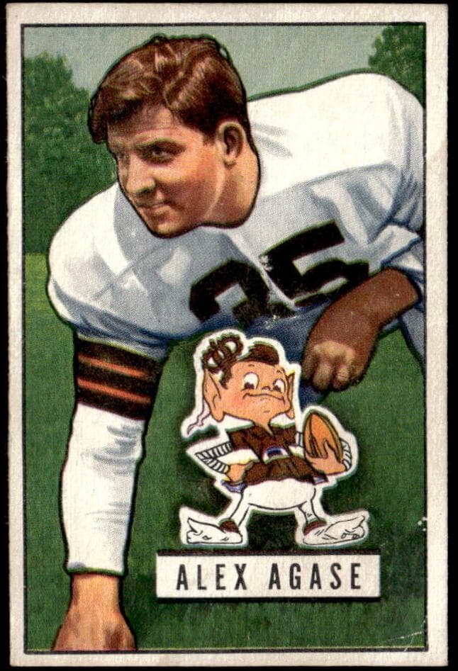 Alex Agase 1951 bowman