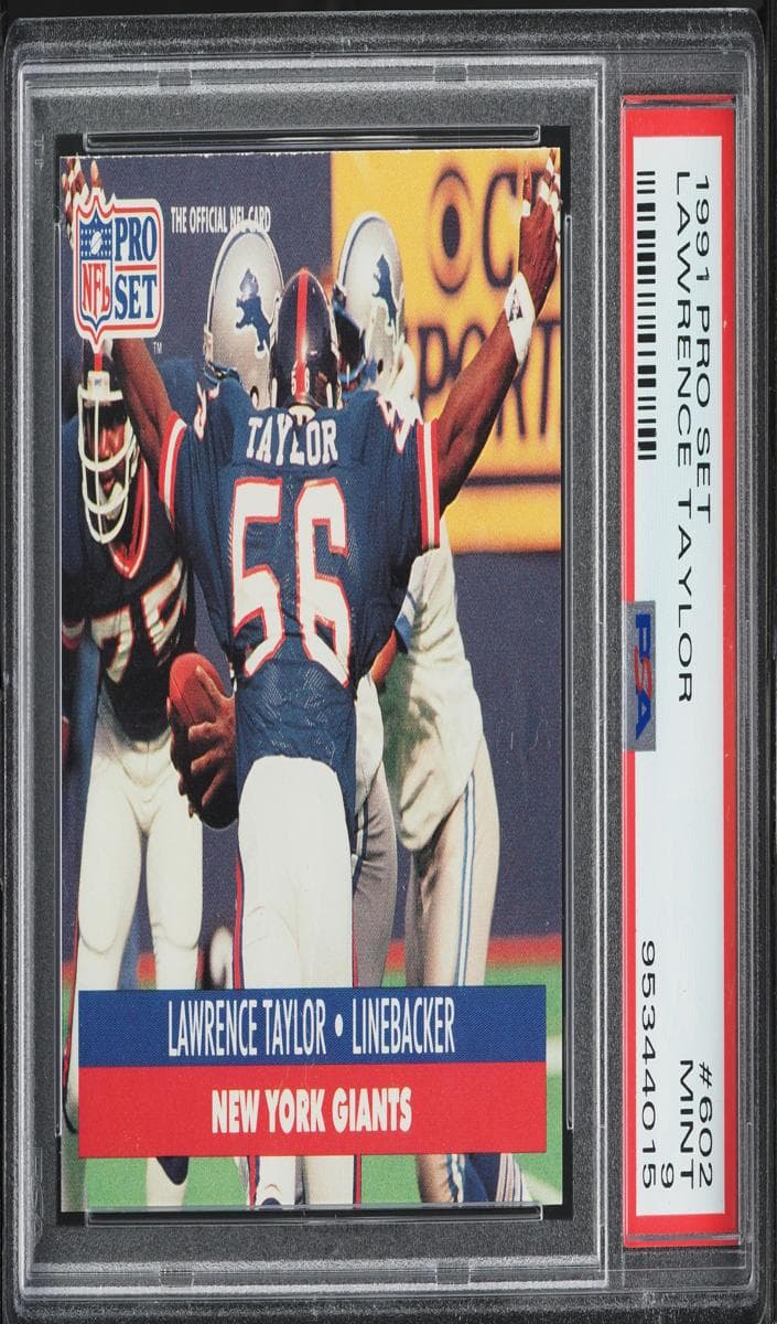 Lawrence Taylor 1991 unknown Pro Set