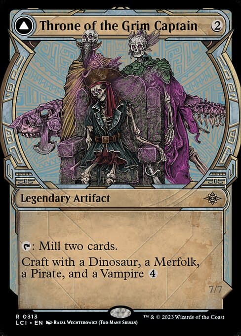 Throne of the Grim Captain // The Grim Captain #313