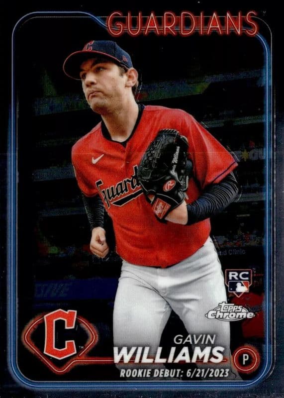 Gavin Williams 2024 topps