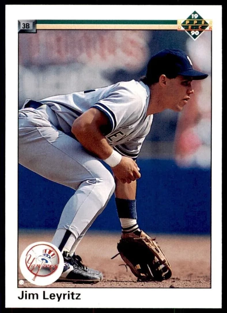 Jim Leyritz 1990 upper-deck Upper Deck