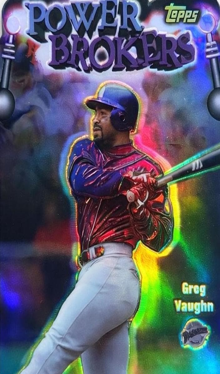 Greg Vaughn 1999 topps Topps