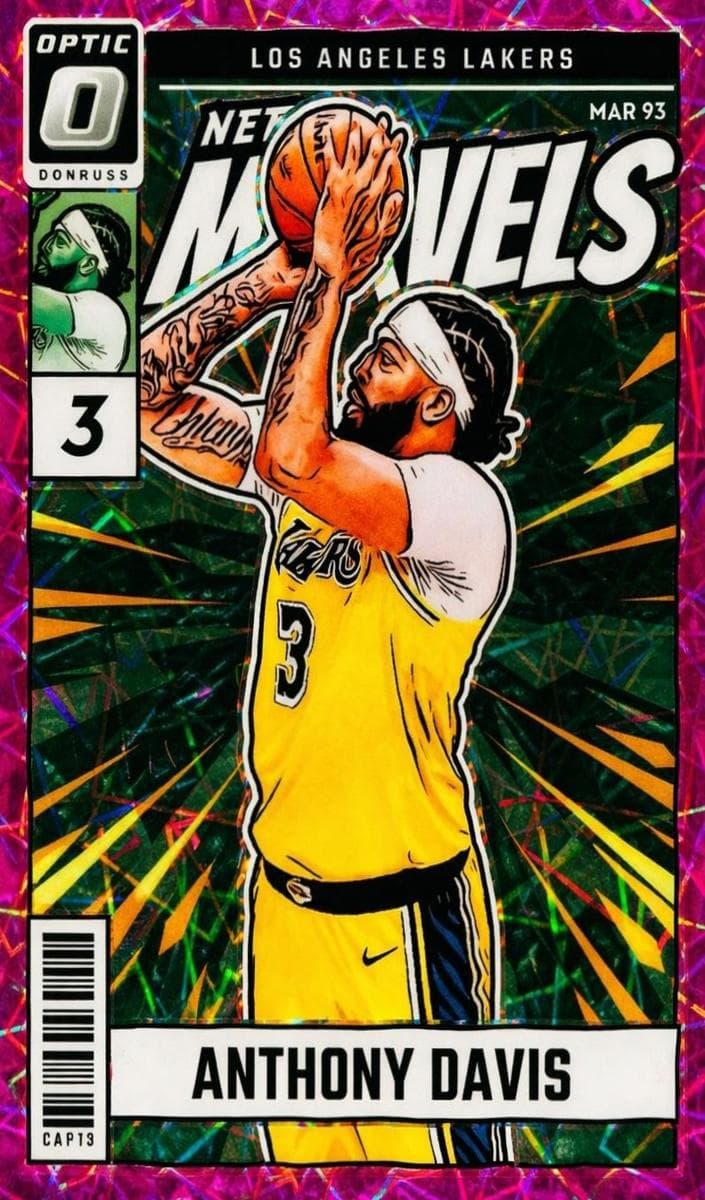 Anthony Davis 2024 panini Donruss Optic