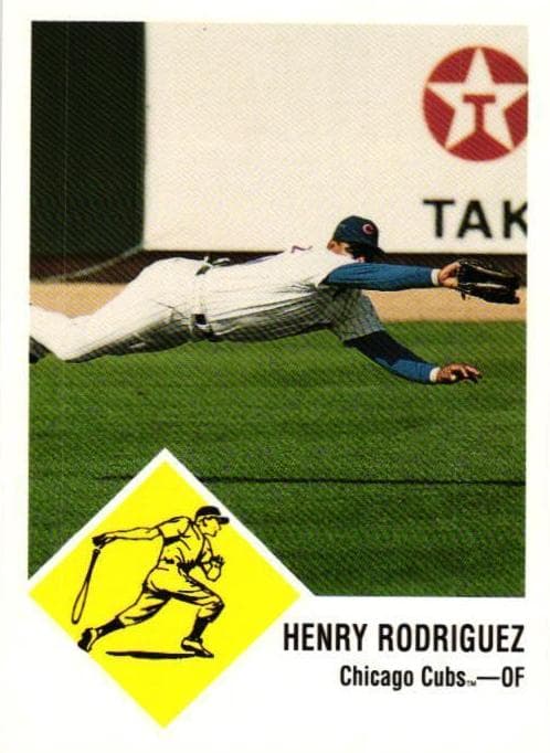Henry Rodriguez 1998 fleer Tradition