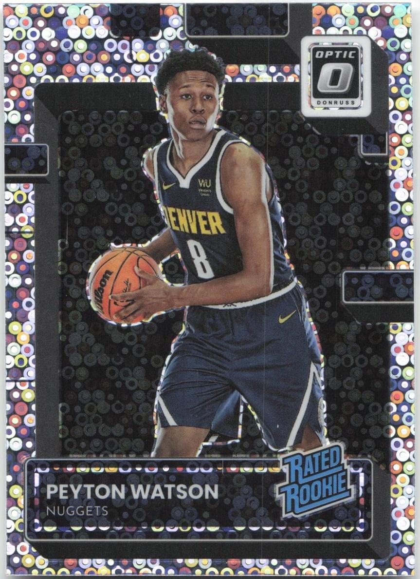 Peyton Watson trading card